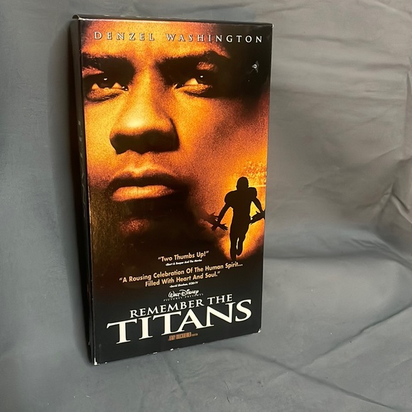 Cameras, Photo & Video Remember The Titans Vhs Tape Poshmark